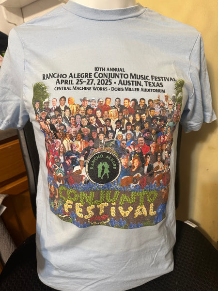 T-shirt - 2025 Rancho Alegre Conjunto Music Festival