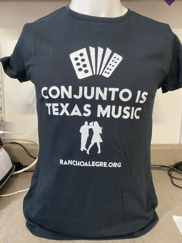 Conjunto is Texas Music Rancho Alegre T-Shirt