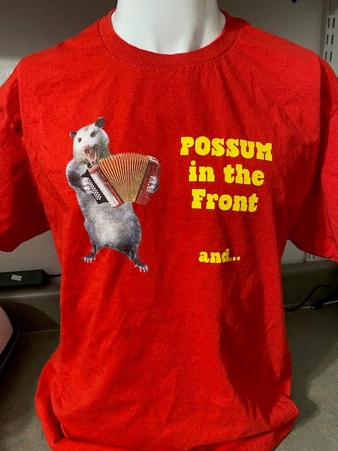 T-shirt - Mark Weber Possum in the Front