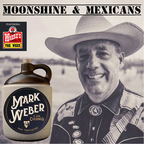 CD - Mark Weber y Los Cuernos - Moonshine and Mexicans